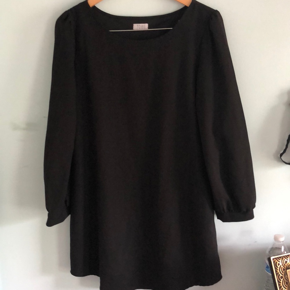 black dress